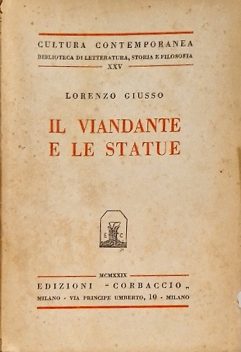 Il viandante e le statue.