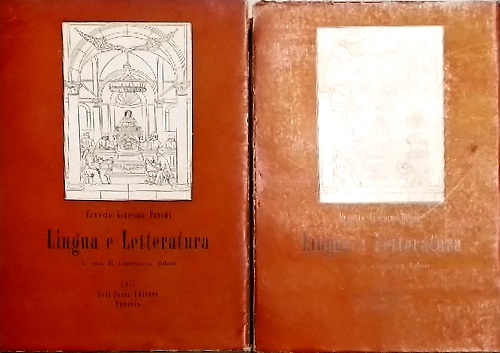 Lingua e letteratura. Studi di Teoria linguistica e di Storia dell'italiano anti