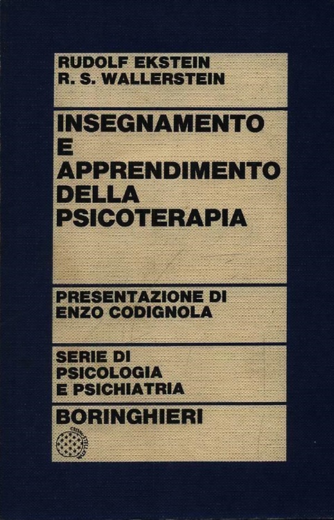 Insegnamento e apprendimento della psicoterapia.