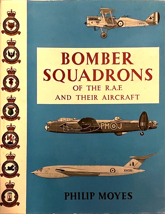 Bomber squadrons of the R.A.F. and their aircraft.