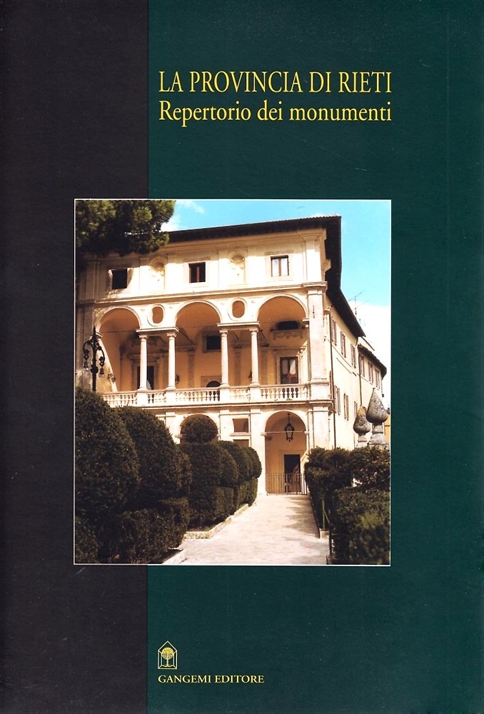 9788849201949-La provincia di Rieti. Repertorio dei monumenti.