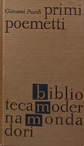 Primi poemetti.