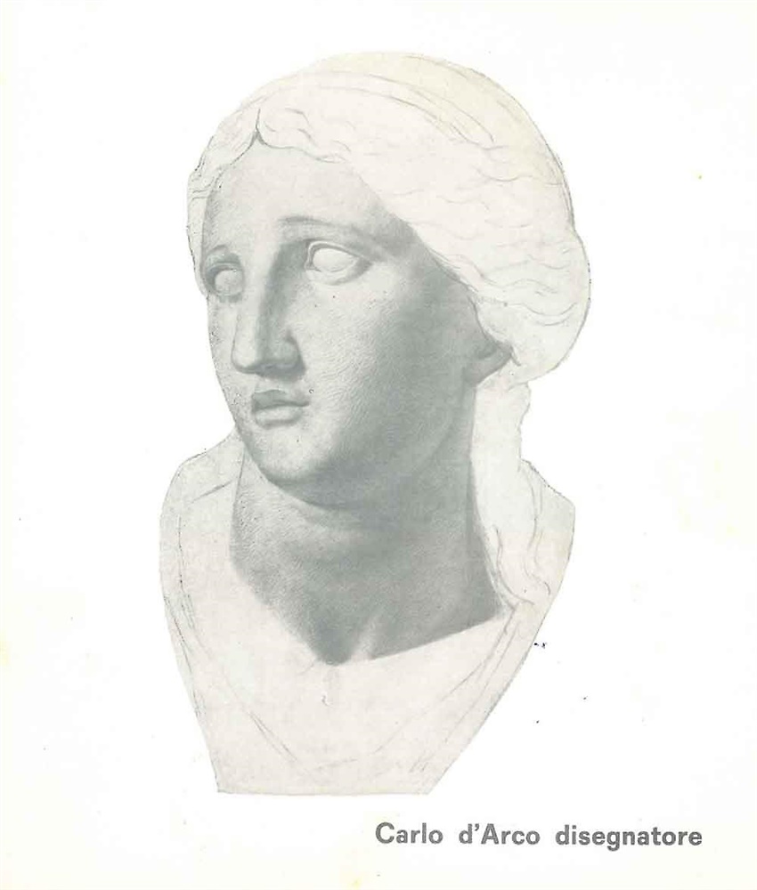Carlo d'Arco disegnatore.