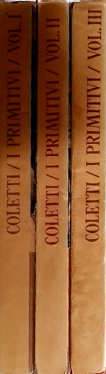 I primitivi. Volume I: Dall'arte benedettina a Giotto. Vol.II:I senesi e i giott