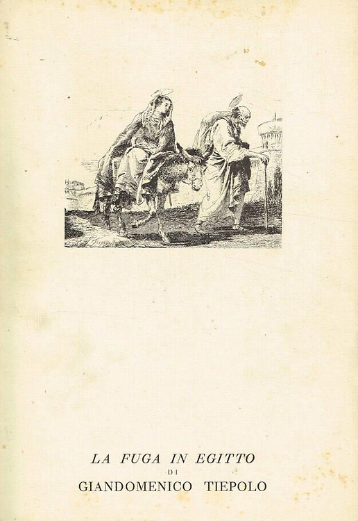 La fuga in Egitto. Idee pittoresche di Giandomenico Tiepolo.