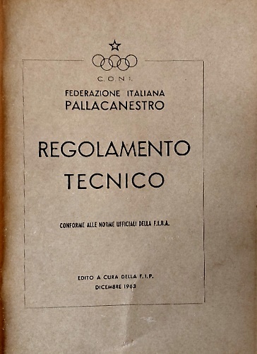Regolamento tecnico.