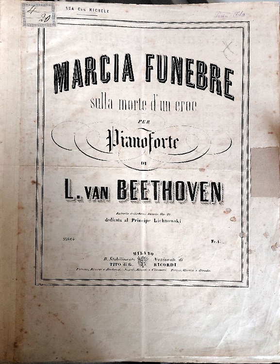 Miscellanea di Spartiti editi probabilmente fra il 1860 e1870.