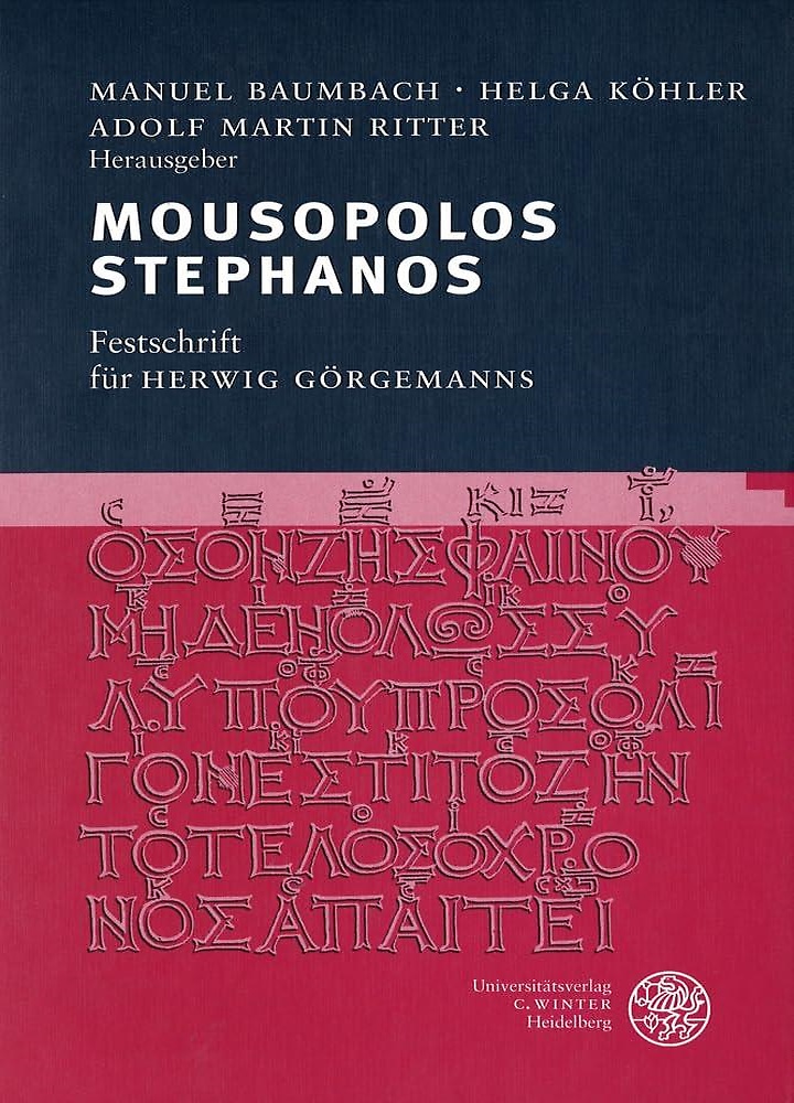 9783825307486-Mousopolos Stephanos: Festschrift Fuer Herwig Gorgemanns.