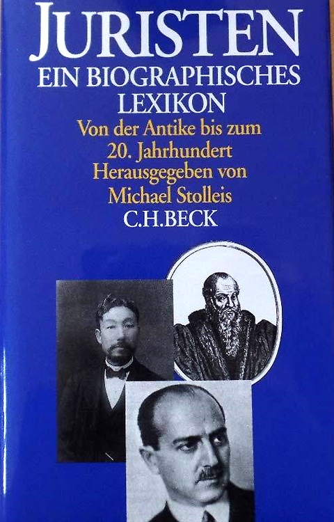 9783406393303-Juristen: Ein biographisches Lexikon. Von der Antike bis zum 20. Jahrhundert.