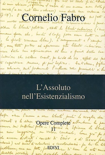 9788889231395-Opere complete. Vol. 11: L'assoluto nell'esistenzialismo.