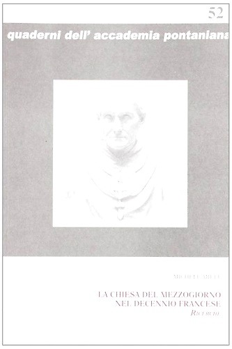 9788874313914-La chiesa del Mezzogioro nel decennio francese. Ricerche.