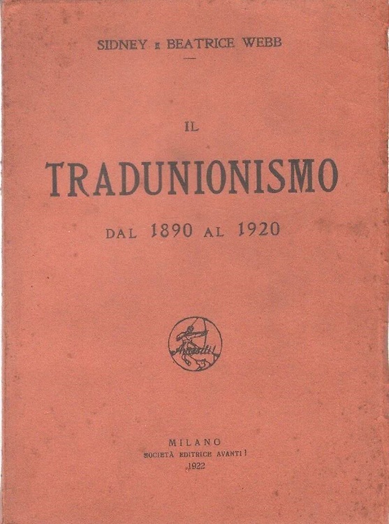 Tradunionismo dal 1890 al 1920.