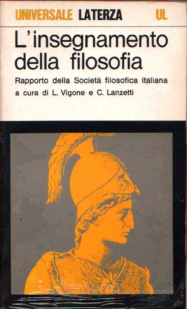 9788842028390-L'insegnamento della filosofia. Rapporto della Società filosofica italiana.