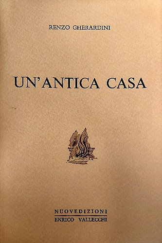 Un'antica casa. [Poemetto]