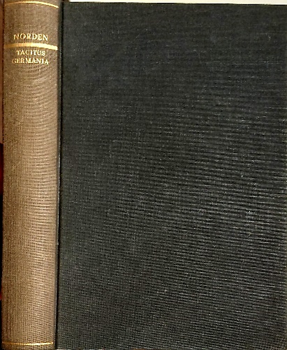 Die Germanische urgeschichte in Tacitus Germania.
