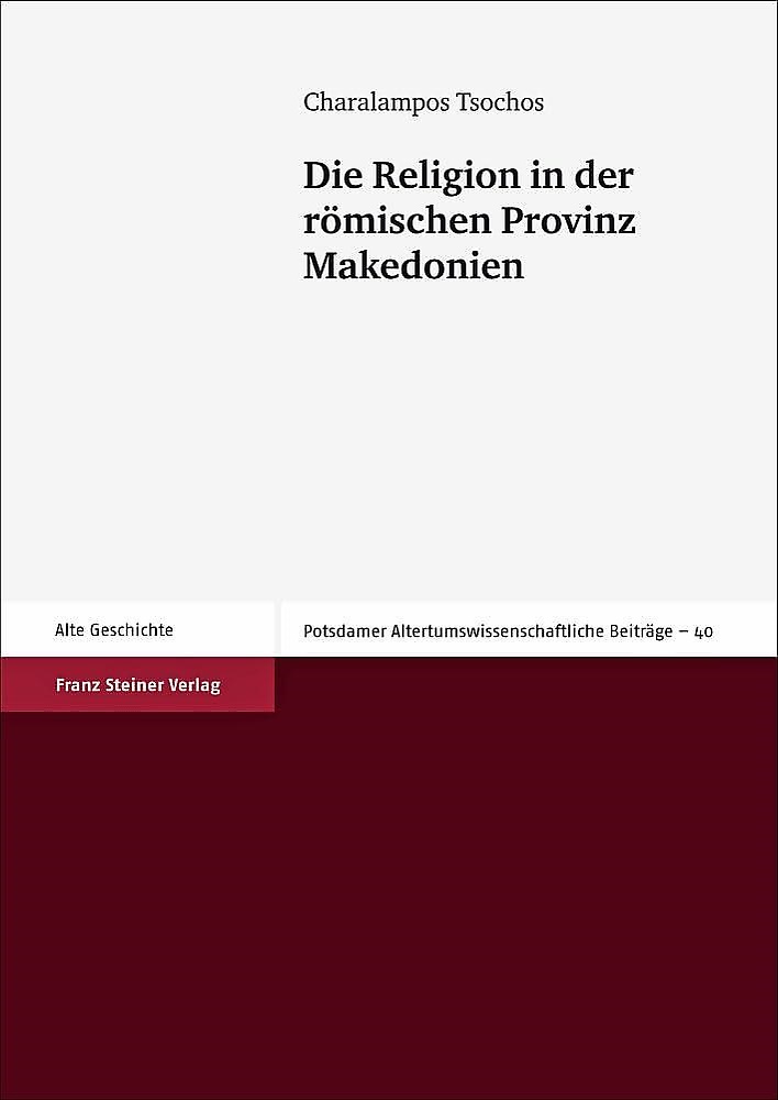 9783515094481-Die Religion in der romischen Provinz Makedonien.