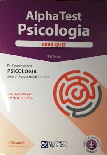 9788848320542-Alpha Test Psicologia. 6000 quiz.