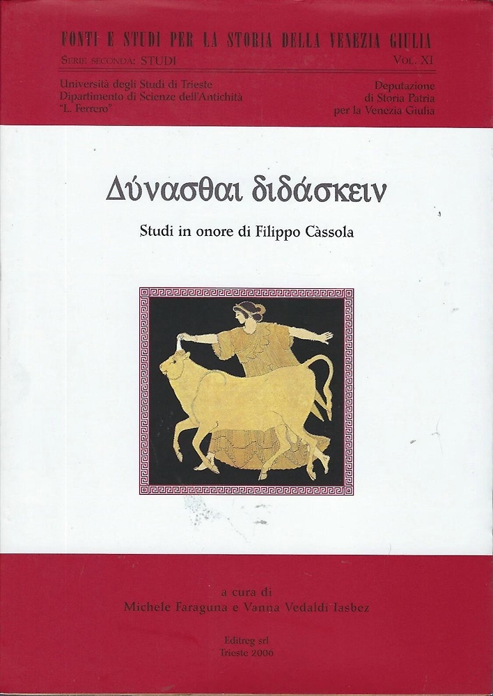 9788888018515-Dunasthai didaskein. Studi in onore di Filippo Càssola per il suo ottantesimo co