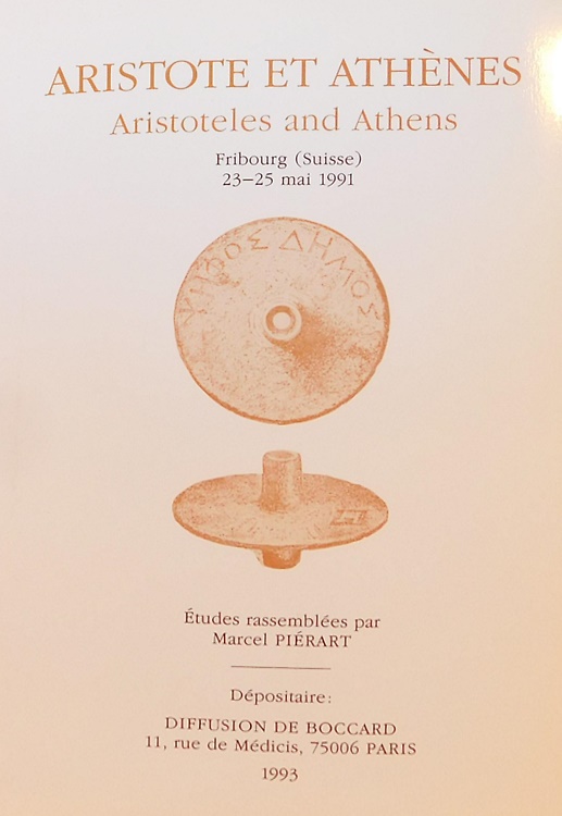 9782701800738-Aristote et Athènes. Aristoteles and Athens.