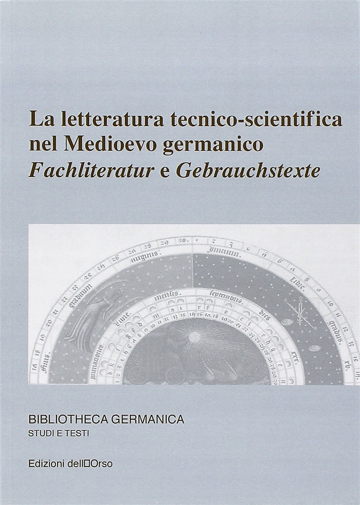 9788862741187-La letteratura tecnico-scientifico nel Medioevo germanico. Fachliteratur e Gebra
