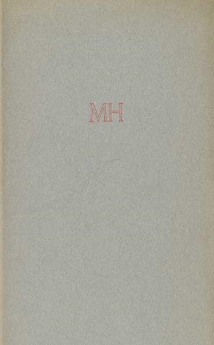 Das Erwachen. Lieder und Bruchstücke aus der griechischen Frühzeit.