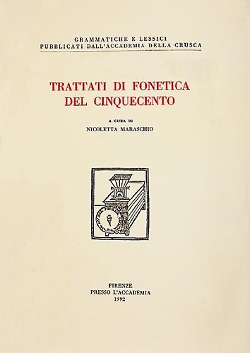 9788887850512-Trattati di fonetica del Cinquecento.