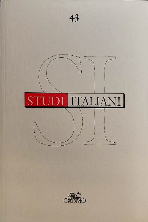 9788879234030-Studi italiani. Vol. 43. Vol.XXI,2.
