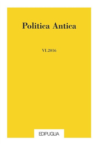 9788872288122-Politica antica. Rivista di prassi e cultura politica nel mondo greco e romano (