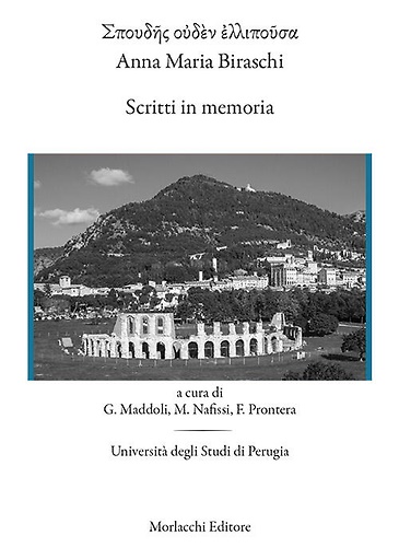 9788893921770-Anna Maria Biraschi. Scritti in memoria.