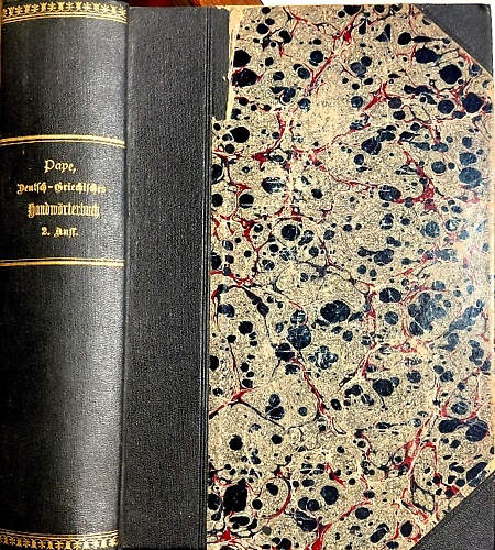 Deutsch - Griechisches handworterbuch.