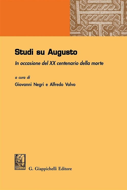 9788892104006-Studi su Augusto. In occasione del XX centenario della morte.