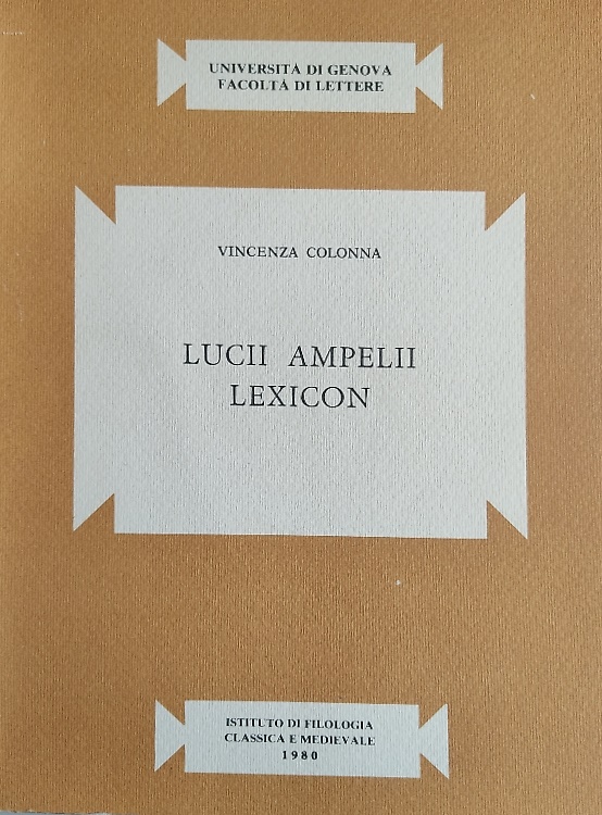 Lucii Ampelii Lexicon.
