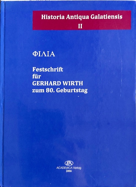 9783774935099-Philia: Festschrift für Gerhard Wirth zum 80. Geburtstag am 9. Dezember 2006 von