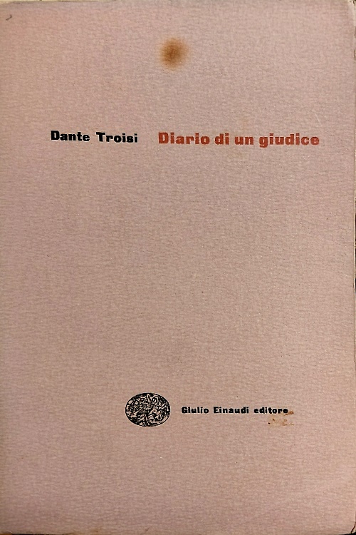 Diario di un giudice.