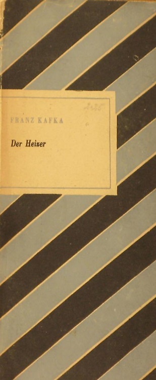 Der Heizer. Ein fragment.