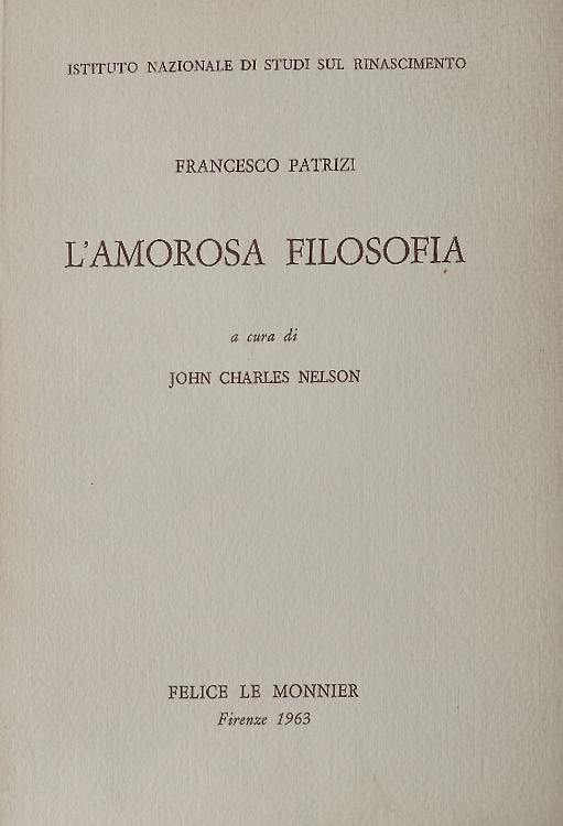 L'amorosa filosofia.