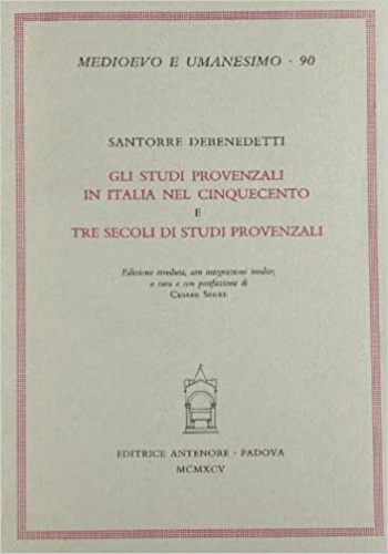 9788884550804-Gli studi provenzali in Italia nel Cinquecento e Tre secoli di Studi Provenzali.