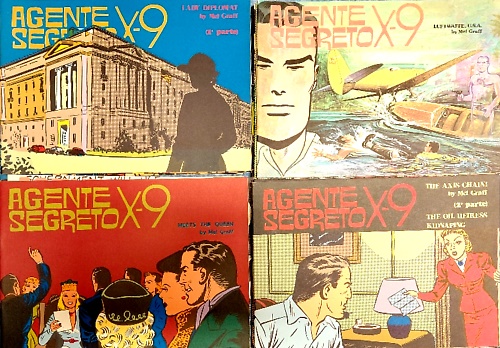 Agente segreto X-9. Lotto di 22 albi.