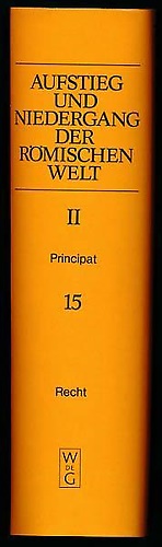 9783110067361-Aufstieg und Niedergang der ro¨mischen Welt (ANRW) : Geschichte und Kultur Roms