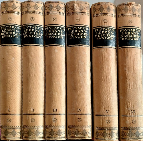 Lebensbeschreibungen. Mit Anmerkungen nach der Übersetzung von Kaltwasser.