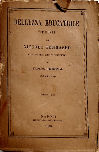 Bellezza educatrice. Studii.