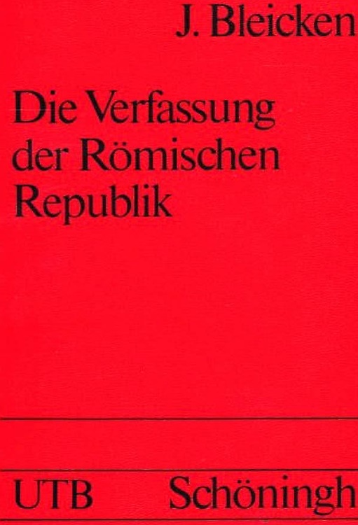 9783506991737-Die Verfassung der Römischen Republik.