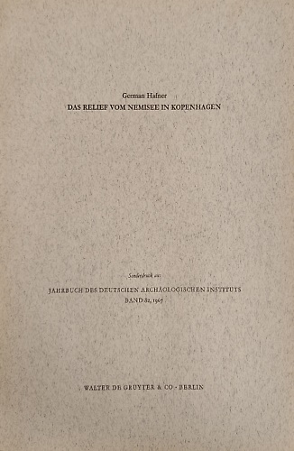 Das Relief vom Nemisee in Kopenhagen.