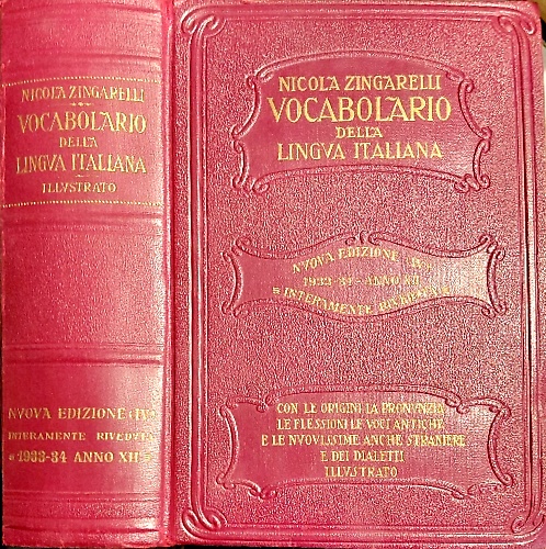 Vocabolario della lingua italiana.