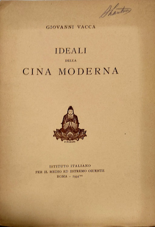 Ideali della Cina moderna.,