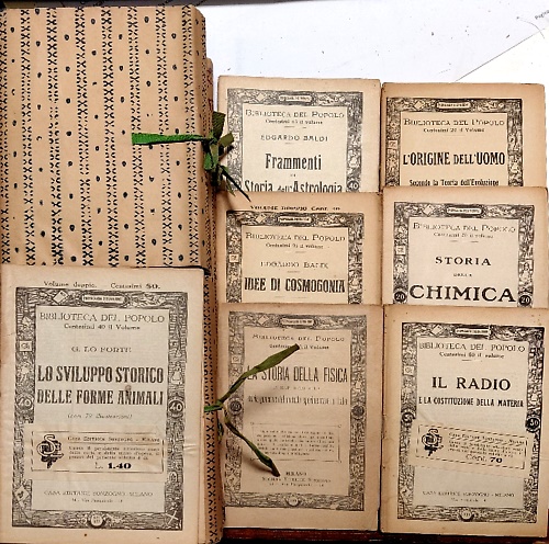Collezione Biblioteca del Popolo. Propaganda d'Istruzione. Lotto costituito da 6