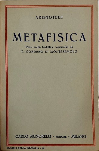 Metafisica.
