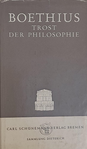 Trost der Philosophie.