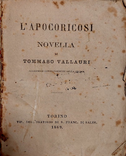 L'Apocoricosi.