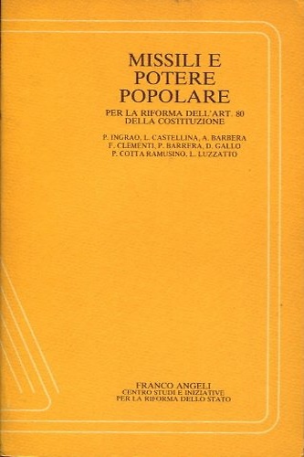 Missili e potere popolare.